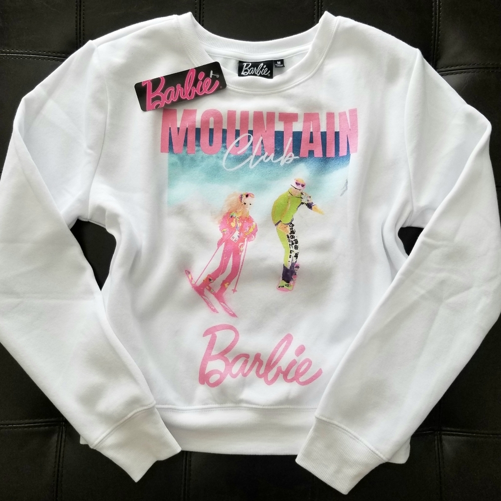 ❗Barbie Holiday Mountain Club Sweatshirt Size Large❗